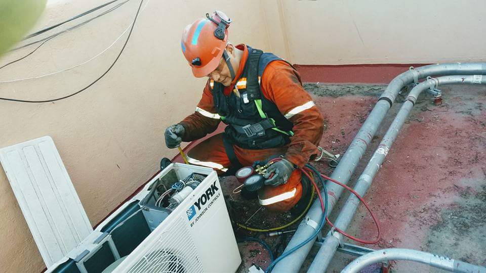 Sistemas de aire acondicionado para maquinaria